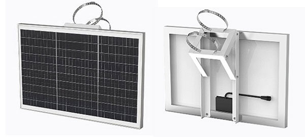LPR-Solar Panel zu LPR-Kamera